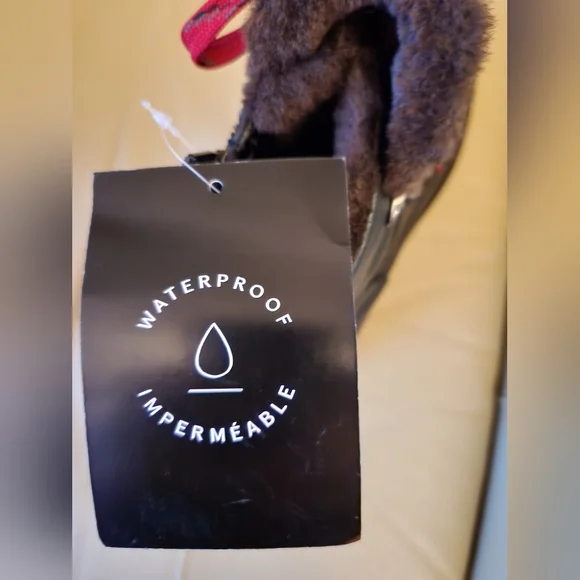 Naturalizer Julian Waterproof/Chillproof Boots - Black Leather Upper - Size 7.5 - Picture 6 of 7